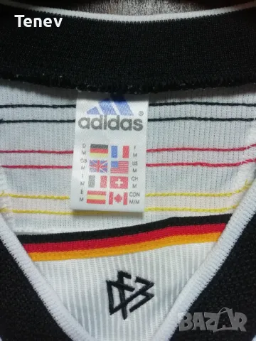 Germany Adidas Vintage 1998/1999 оригинална тениска фланелка Германия ретро винтидж размер М , снимка 7 - Тениски - 48999710