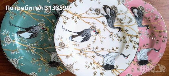 Комплект от три чинии на Krano от Boltze,  Германия , снимка 6 - Чинии - 49841256