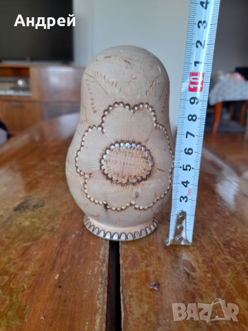 Стара матрьошка #48, снимка 2 - Други ценни предмети - 44717068