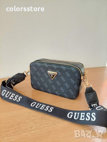 Луксозна Черна чанта  Guess код Br.128, снимка 2 - Чанти - 35204950