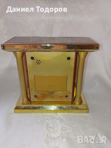 Немски Настолен Кварцов  Часовник  -  Huaba, снимка 4 - Колекции - 44717713