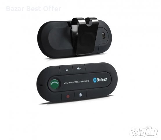 Bluetooth Hands Free Car Kit - Хендс фрий комплект , снимка 5 - Аксесоари и консумативи - 36910838