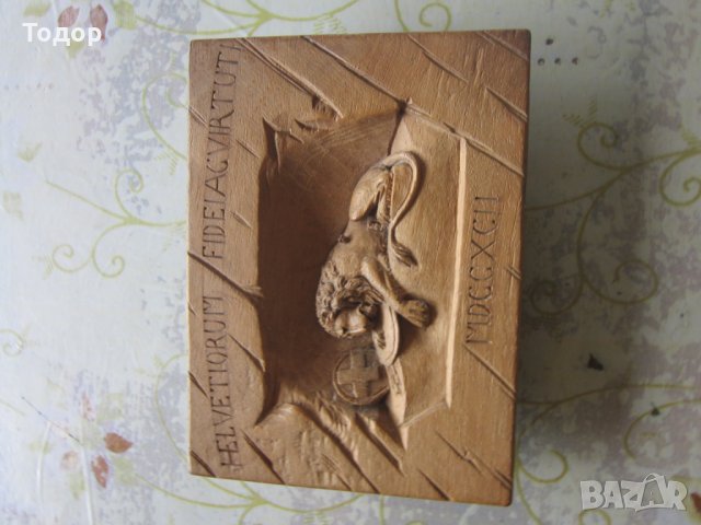 Дървен герб корона лъв , снимка 6 - Пана - 29176387