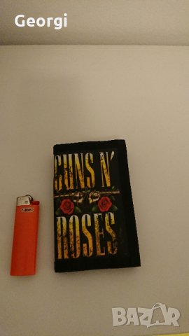 Мъжки спортен портфейл  Guns N' Roses