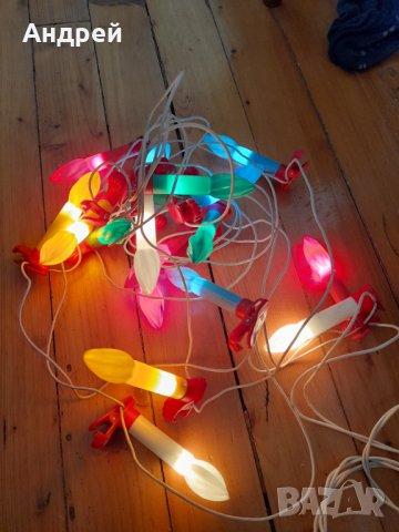 Стари лампи,лампички за елха #3, снимка 5 - Други ценни предмети - 44420989