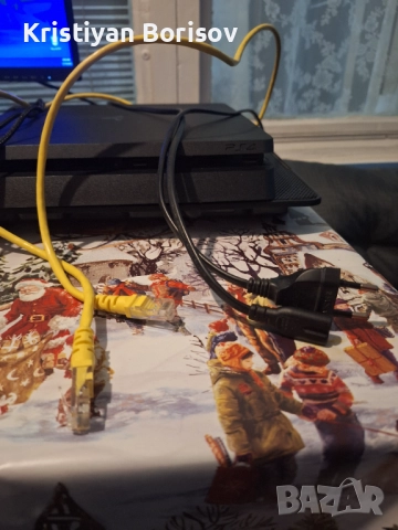 Ps4:slim + контролер + кабели + 7 игри бонус, снимка 9 - PlayStation конзоли - 52719765