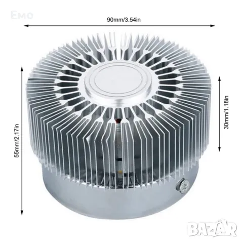 Вътрешна стенна декоративна LED лампа с многоцветен градиент, с дистанционно управление, снимка 2 - Лед осветление - 48229106