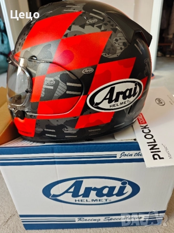 Продавам каска Arai xl, снимка 2 - Аксесоари и консумативи - 52104935