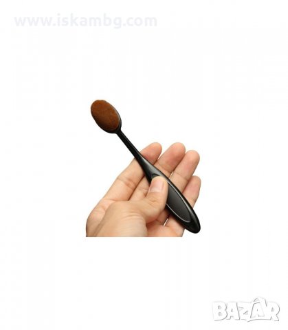 ПРОФЕСИОНАЛНА ОВАЛНА ЧЕТКА ЗА ГРИМ PRO OVAL BRUSH - код 1282, снимка 5 - Декоративна козметика - 34048291