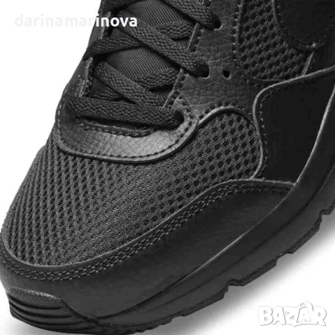 Нови размер 38 черни унисекс маратонки Nike Air Max от Sportsdirect черни маратонки Найк Еър Макс, снимка 7 - Дамски ежедневни обувки - 47191472