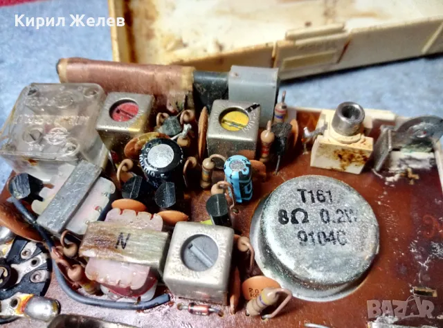 SANYO RP 1280 Старо РАДИО ТРАНЗИСТОР За КОЛЕКЦИЯ ТЕМАТИЧЕН РЕТРО ИНТЕРИОР 47625, снимка 10 - Радиокасетофони, транзистори - 47608277