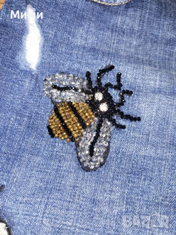 Къси дънки Euro Fashion , снимка 3 - Дънки - 50849604