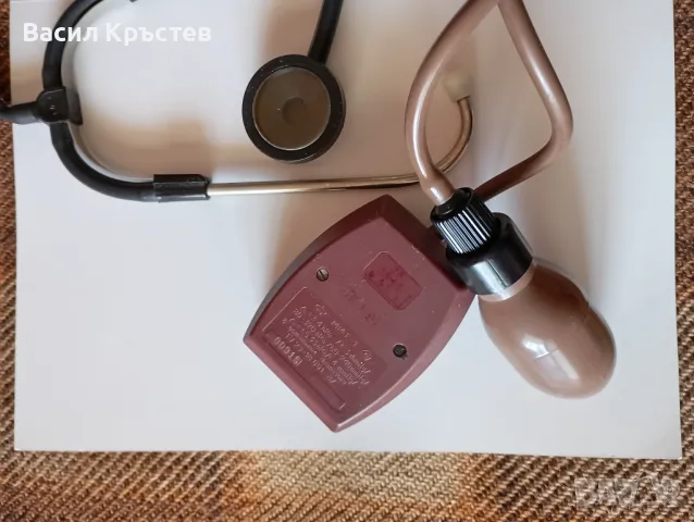 Ретро Апарат за измерване на кръвно налягане, СССР, НОВО, работещ с точност, 80-те г., снимка 3 - Други - 49088871