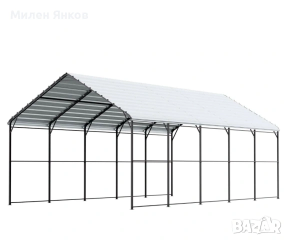 Навес гараж   4м х 8м х 3.15м   бусове, лодки, ремаркета, селскостопанска техника, снимка 3 - Други стоки за дома - 53874518