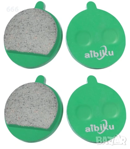 aibiku 2 чифта керамични спирачни накладки за KUGOO M4 / M4 Pro скутер, снимка 2 - Други спортове - 53296576