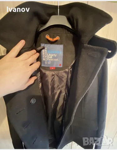 Superdry - дамско вълнено палто, снимка 9 - Палта, манта - 55710113