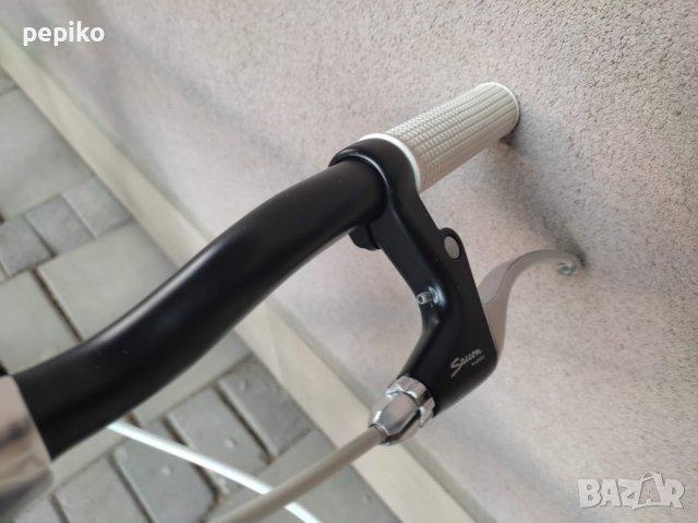 Продавам колела внос от Германия  велосипед SINGLE SPEED GREEN TRETWERK 28 цола, снимка 13 - Велосипеди - 37599282