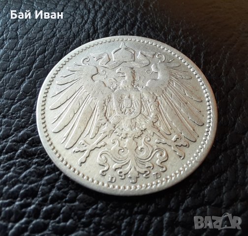 Стара сребърна монета 1892 г. буква D  Германия -уникат,много малък тираж + КУРИОЗ /липсващи букви/, снимка 14 - Нумизматика и бонистика - 33885713