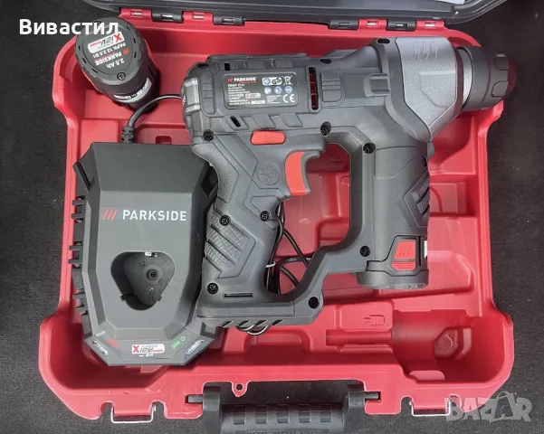 PROFESSIONAL Акумулаторен перфоратор с вертикален безчетков мотор EINHELL HEROCCO 36/28, снимка 8 - Перфоратори - 56316292