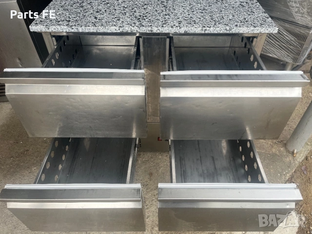 Хладилна маса с гранит с 4 чекмеджета професионална profesionalna hladilna masa s granit, снимка 2 - Обзавеждане на кухня - 54091008