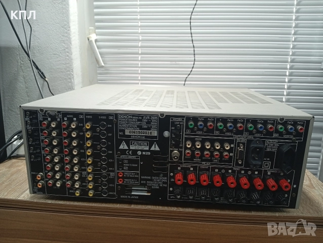 7.1 канален ресивър DENON AVR -2805, снимка 8 - Ресийвъри, усилватели, смесителни пултове - 52773653