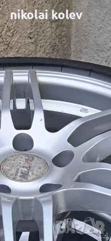 18-ки 5×120 с зимни гуми континентал, снимка 2 - Гуми и джанти - 52054139