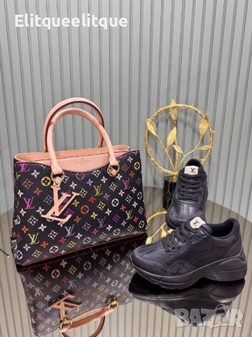 чанта и маратонки Louis Vuitton , снимка 3 - Маратонки - 52185492