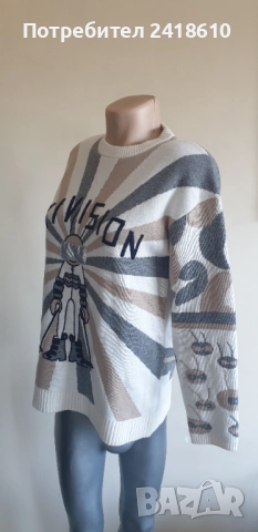 Bogner Ski Devision Wool / Cashmere Knit Womens Size S / M НОВО! ОРИГИНАЛ! Дамски Пуловер !, снимка 17 - Блузи с дълъг ръкав и пуловери - 52119818