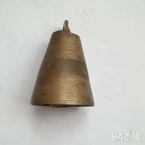 Стар бронзов чан, камбана, хлопка, звънец, снимка 1