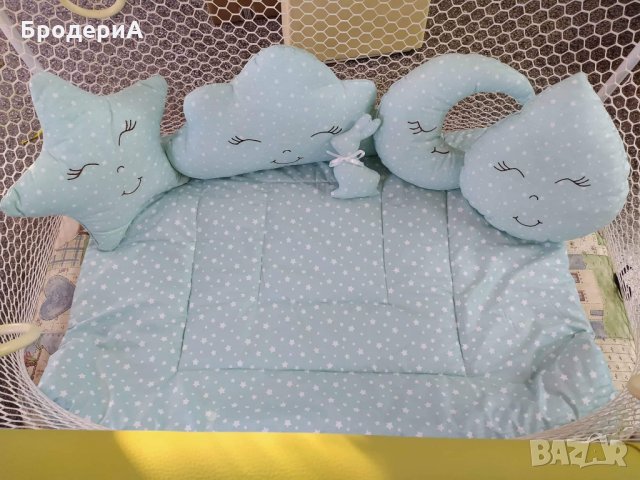 Декоративни възглавнички за бебешко легло /кошара , снимка 8 - Други - 28339703