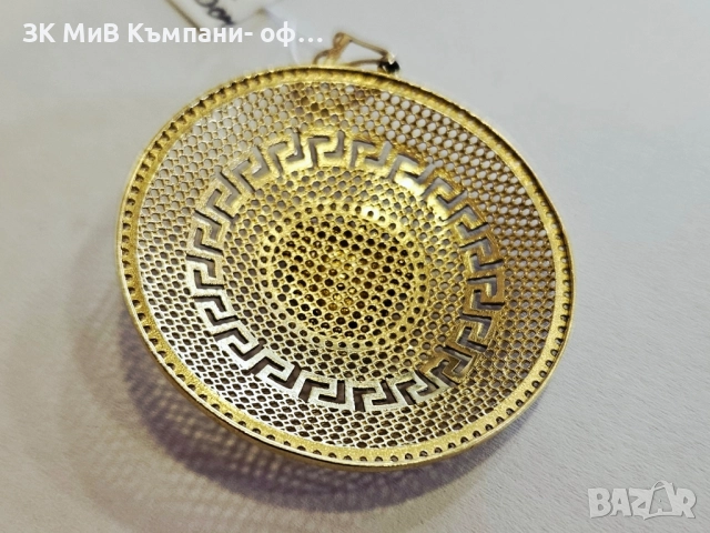 ПРОМОЦИЯ 131лв/гр. Златна висулка 9.42гр 02734-25, снимка 3 - Колиета, медальони, синджири - 51478098