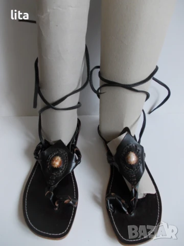 Римски сандали ест.кожа  № 36/37, снимка 1
