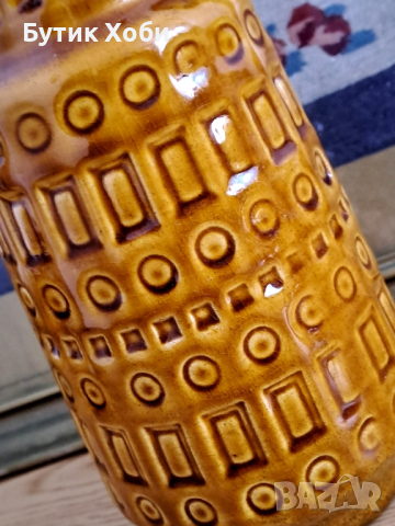 Колекционерска керамична ваза Scheurich, снимка 4 - Антикварни и старинни предмети - 44817758