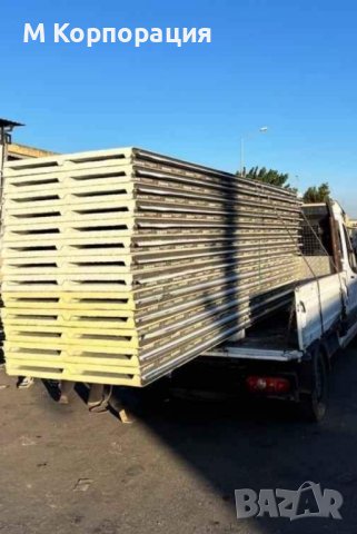 Сандвич панел за стена и покрив Дебелини от 30мм до 100мм цени от 29,99лв , снимка 3 - Декорация за дома - 44288383