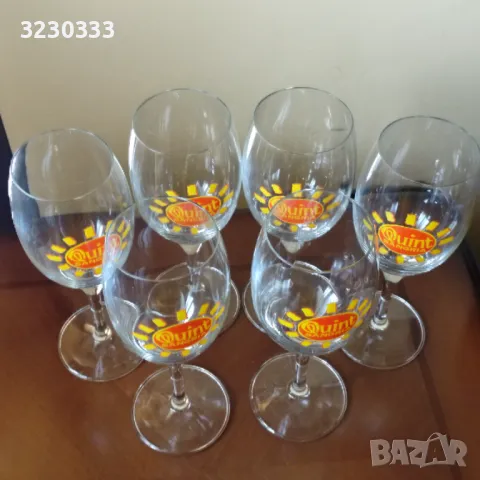 Кристални чаши за вино НОВИ в кашон, снимка 4 - Чаши - 50229496