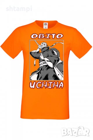 Мъжка тениска Naruto Obito Uchiha,Анимация,игра,Празник,Повод,, снимка 9 - Тениски - 38120778