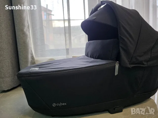 Cybex Priam Lux Carry Cot кош за количка 0-6м черен, снимка 4 - Детски колички - 55826844