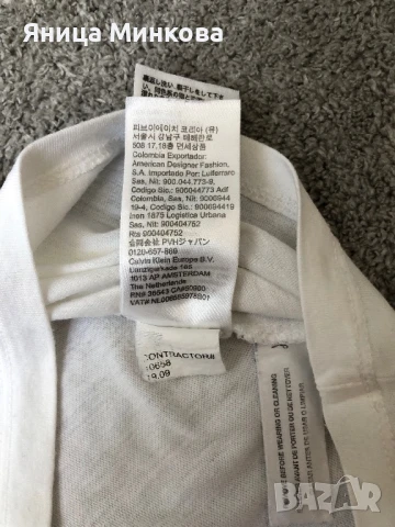 Дамска тениска Calvin Klein, снимка 9 - Тениски - 51318272