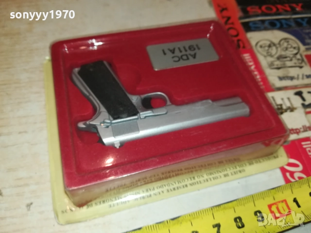 ADC 1911A1 КОЛЕКЦИОНЕРСКИ ПИСТОЛЕТ-ВНОС SWISS 1709252102, снимка 15 - Колекции - 51750131