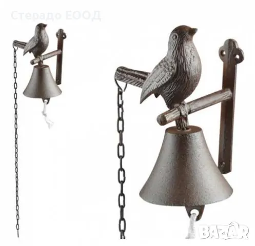 ЧУГУНЕНА КАМБАНА С ВЕРИГА