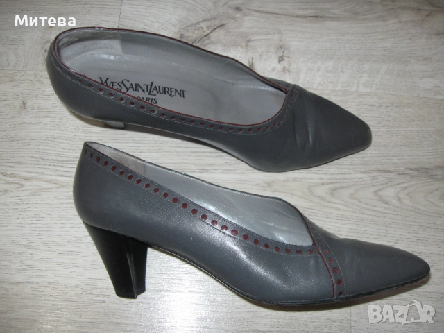 Yves Saint Laurent обувки на ток, снимка 2 - Дамски елегантни обувки - 52677108