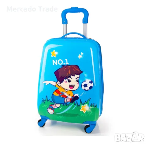 Детски куфар от поликарбон с различни детски картинки 31800, снимка 3 - Куфари - 29632278