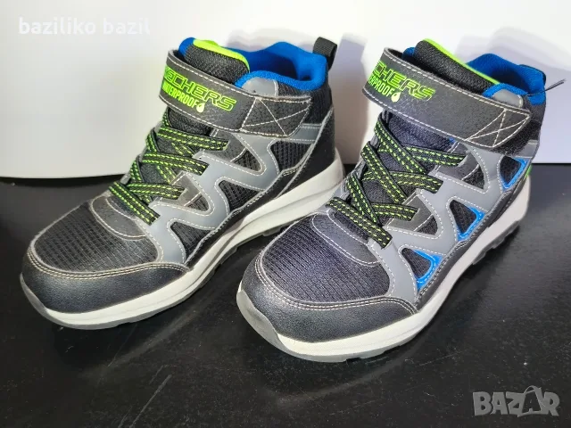 SKECHERS непромокаеми обувки (неразличими от нови), снимка 6 - Детски боти и ботуши - 56073833