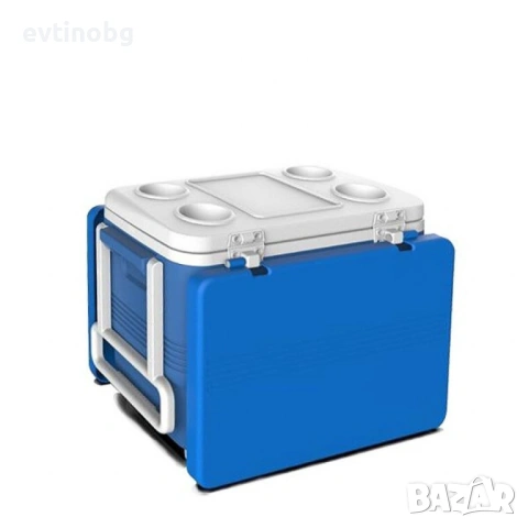 Хладилна кутия Atlantic 45L, пасивна, с табла/с колела, снимка 6 - Хладилни чанти - 53926964