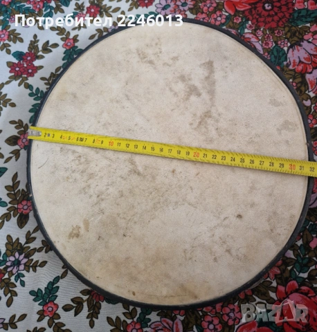 Дайре -ретро с естествена кожа, снимка 4 - Ударни инструменти - 53021339