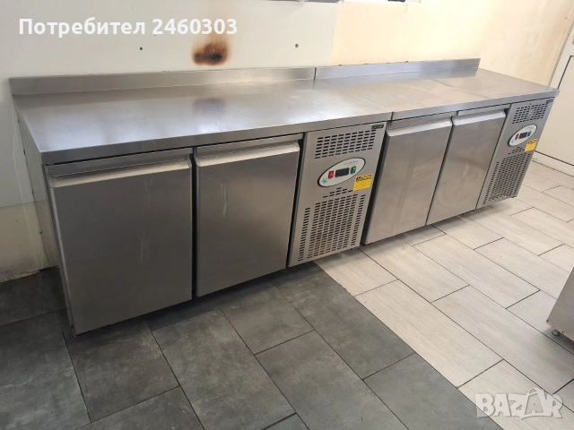 професионални иноксови хладилни маси,плюсова и минусова!, снимка 2 - Обзавеждане на кухня - 53300237