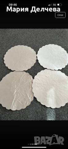 Супер елегантни подложки с мъниста! 4 Броя! , снимка 4 - Декорация за дома - 52261456