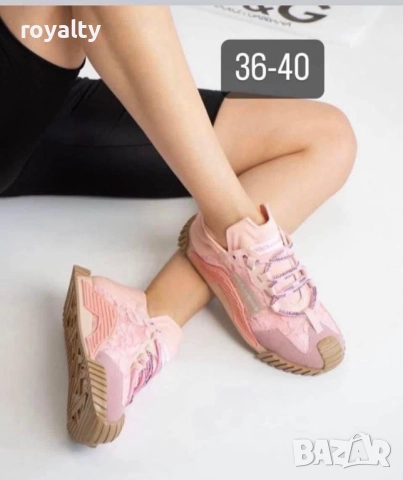 Dolce & Gabbana Розови Дамски Маратонки 