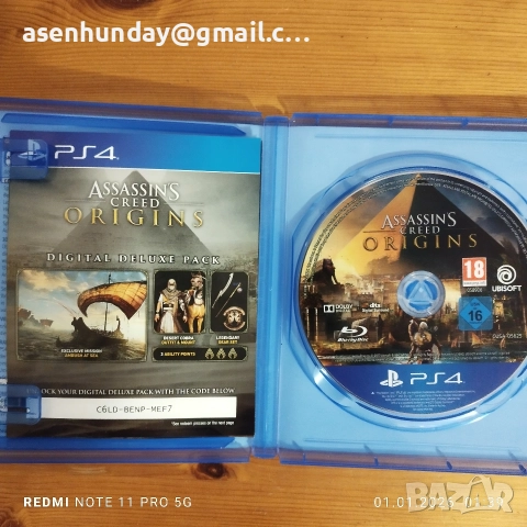 Произходът на Assassin's Creed за PS4, снимка 3 - Аксесоари - 52945809