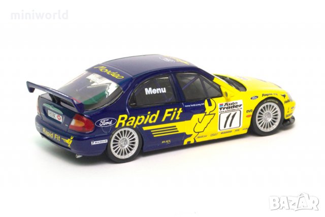 Ford Mondeo Zetec Alain Menu BTCC 2000 - мащаб 1:43 на Atlas моделът е нов в кутия, снимка 4 - Колекции - 32118894